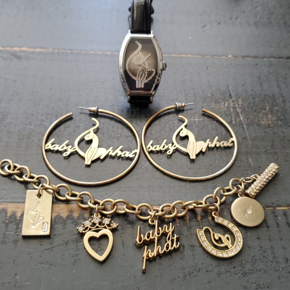 Baby Phat Costume Jewelry Set